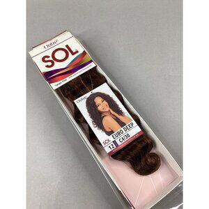 Outre Micro Euro Deep 12" #C4/30 Dark Brown Highlights Blend Hair Extensions